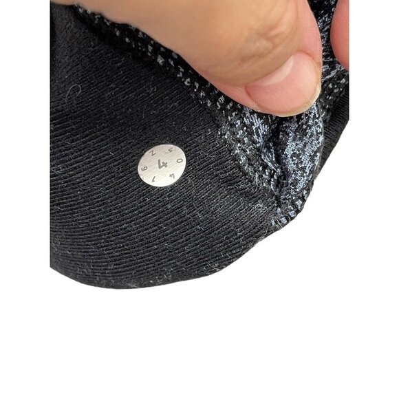 Lululemon Pick up the Pace Blue Black Spray Jacquard Running Hoodie 4 XS Small - Picture 2 of 4